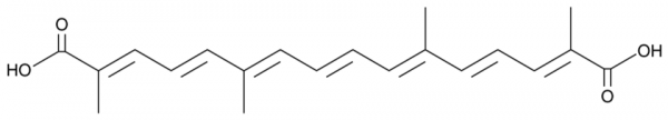 Transcrocetin