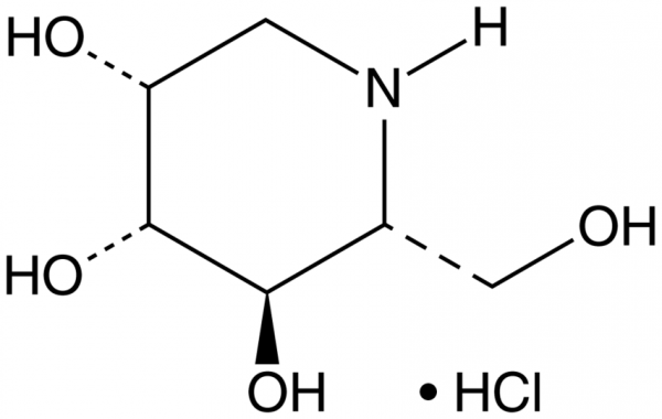 1-Deoxymannojirimycin (hydrochloride)