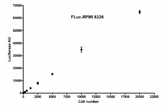 Firefly Luciferase - RPMI 8226 Recombinant Cell Line