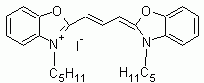DiOC5(3) iodide (3,3-Dipentyloxacarbocyanine iodide)