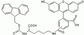 FMOC-Lys(5/6-FAM)-OH