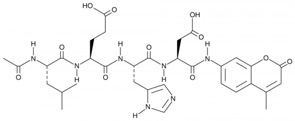 Ac-LEHD-AMC (trifluoroacetate salt)