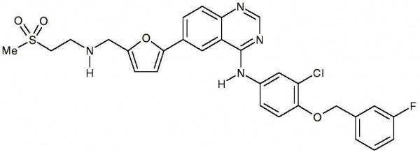 Lapatinib, Free Base (N-[3-Chloro-4-[(3-fluorophenyl)methoxy]phenyl]-6-[5-[[[2-(methylsulfonyl)ethyl