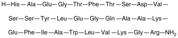 GLP-1 (7-36) amide (trifluoroacetate salt)