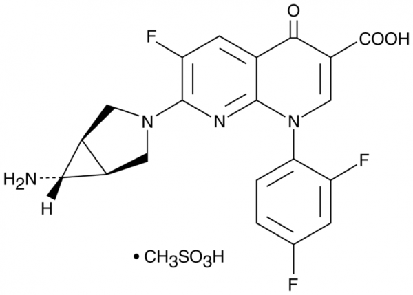Trovafloxacin (mesylate)