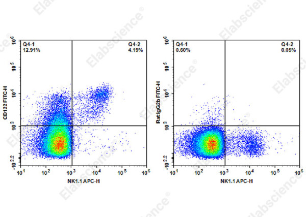 FITC Anti-Mouse CD122 Antibody[TM-Beta 1]