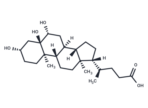 3beta,5alpha,6beta-Trihydroxycholanic Acid