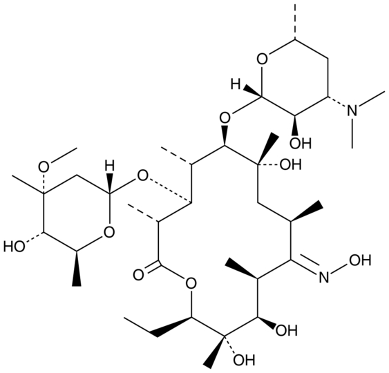 9(E)-Erythromycin A oxime