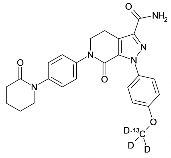 Apixaban-13C,D3