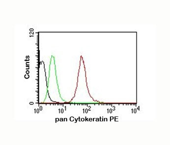 Anti-pan Cytokeratin [AE1 + AE3] (PE), clone AE1 + AE3