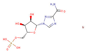 Ribavirin 5'-monophosphate (lithium salt)