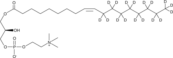 1-Oleoyl-d17-2-hydroxy-sn-glycero-3-phosphocholine