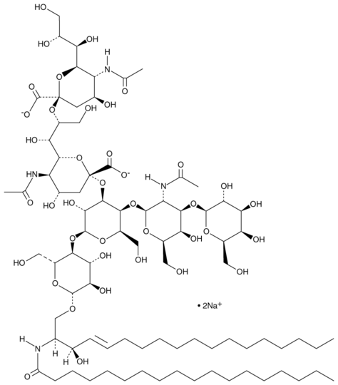 Ganglioside GD1b (porcine) (sodium salt)