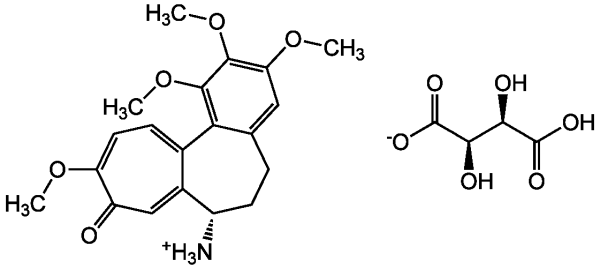 Desacetylcolchicine d-tartrate