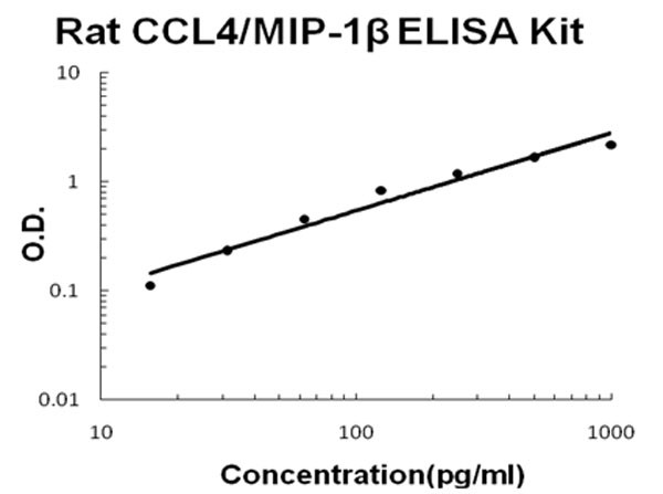 Rat CCL4 - MIP-1 beta ELISA Kit