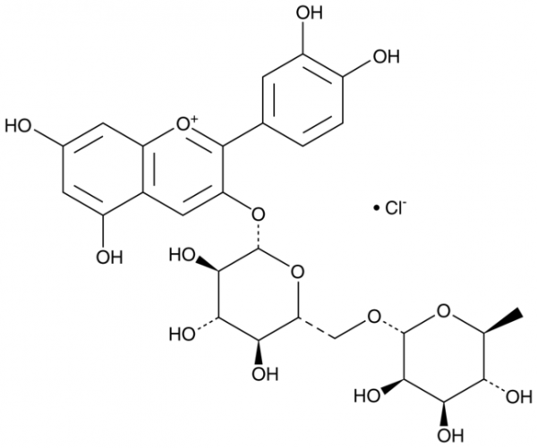 Keracyanin (chloride)