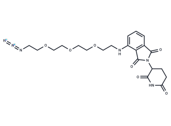 Pomalidomide 4&#039;-PEG3-azide