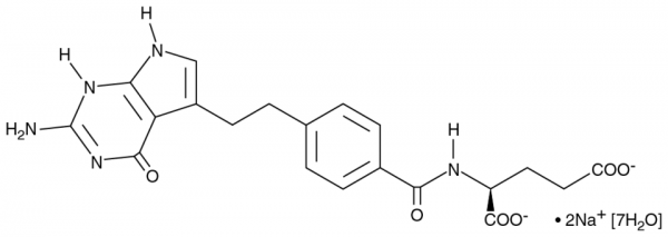 Pemetrexed (sodium salt hydrate)