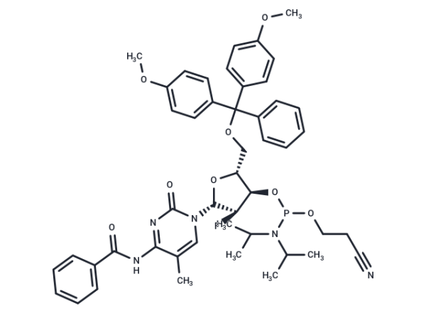 2'-Fluoro-5MeC (Bz)-3'-phosphoramidite