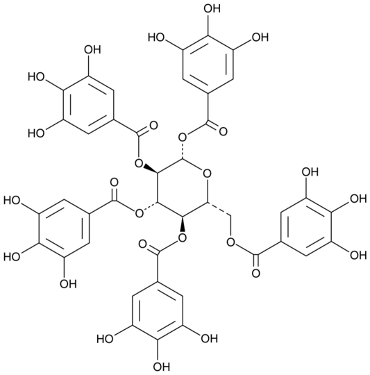 1,2,3,4,6-Penta-O-galloyl-beta-D-glucopyranose