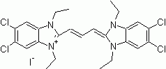 JC-1 (5,5,6,6-Tetrachloro-1,1,3,3-tetraethylbenzimidazolylcarbocyanine iodide)