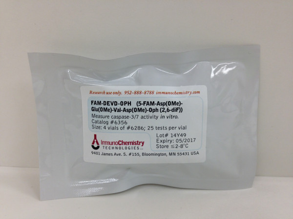 FAM-DEVD-OPH in vitro Apoptosis Detection Reagent, Pack of 4 Vials