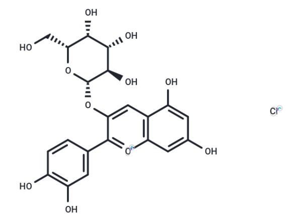 Cyanidin-3-O-galactoside chloride
