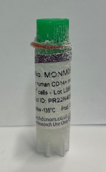 Frozen human CD14+ monocytes - female donor
