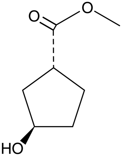 (1R,3R)-3-Hydroxycyclopentane carboxylic acid methyl ester