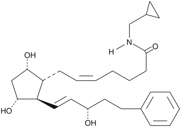 17-phenyl trinor Prostaglandin F2alpha cyclopropyl methyl amide