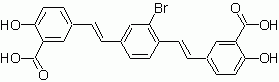 BSB ((trans,trans)-1-Bromo-2,5-bis-(3-hydroxycarbonyl-4-hydroxy)styrylbenzene)