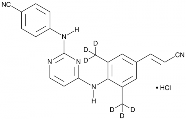Rilpivirine-d6 (hydrochloride)