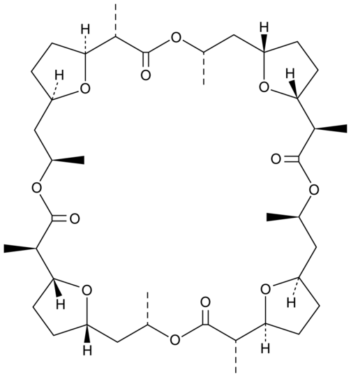 Nonactin, Monactin, and Dinactin Mixture