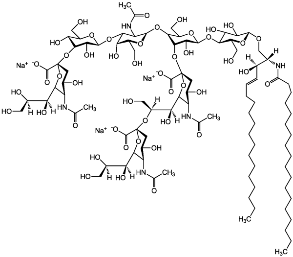 Ganglioside GT1b . trisodium salt (bovine brain)