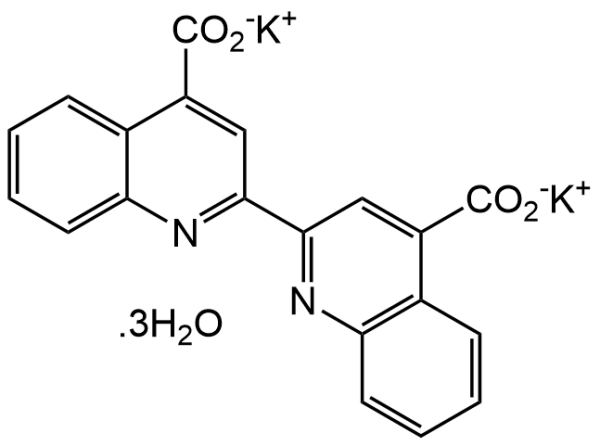 2,2'-Bicinchoninic acid dipotassium salt trihydrate