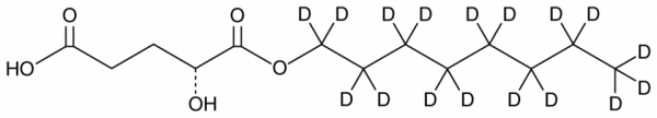 (2R)-Octyl-alpha-hydroxyglutarate-d17