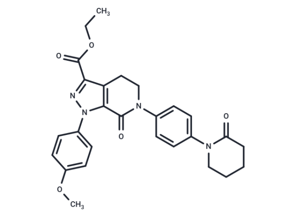 Ethyl 1-(4-methoxyphenyl)-7-oxo-6-(4-(2-oxopiperidin-1-yl)phenyl)-4,5,6,7-tetrahydro-1H-pyrazolo[3,4