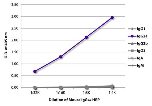 Mouse IgG2a Isotype Control antibody (HRP), clone HOPC-1