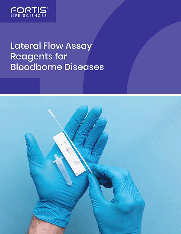 Lateral Flow Assay Reagents for Bloodborne Diseases