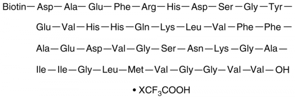 Biotin-Amyloid-beta (1-40) Peptide (trifluoroacetate salt)