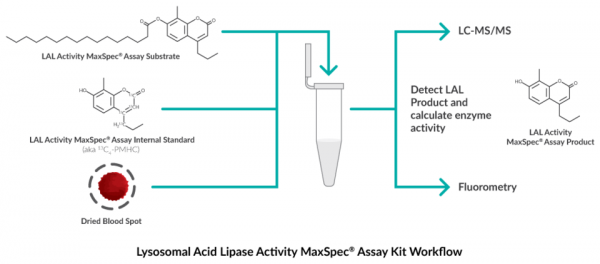 Lysosomal Acid Lipase Activity MaxSpec(R) Assay Kit