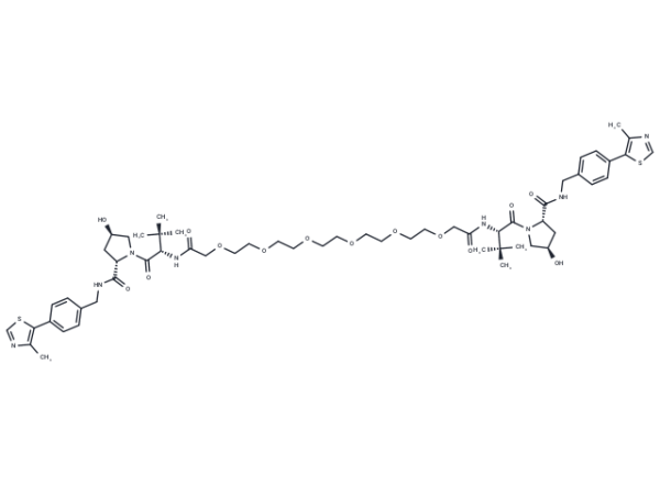 Homo-PROTAC pVHL30 degrader 1