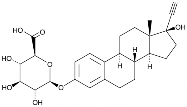 Ethynyl Estradiol 3-beta-D-Glucuronide (hydrate)
