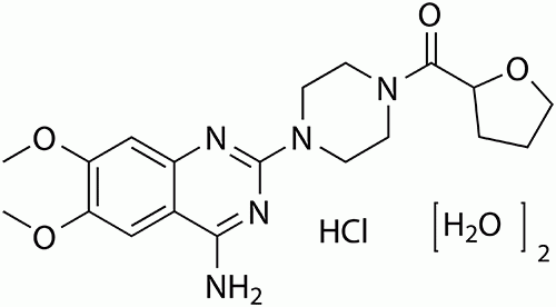 Terazosin hydrochloride dihydrate