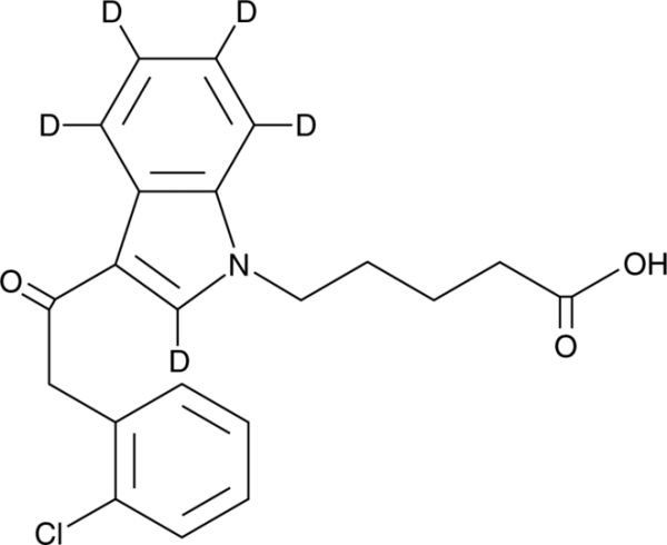 JWH 203 N-pentanoic acid metabolite-d5