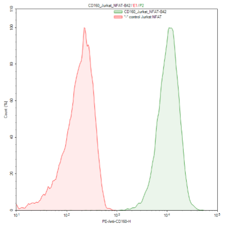 CD160/NFAT - Luciferase Reporter - Jurkat Recombinant Cell Line