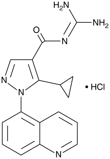 Zoniporide (hydrochloride)