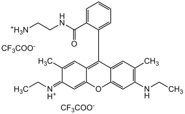 Rhodamine 6G ethylenediamine amide bis (trifluoroacetate)