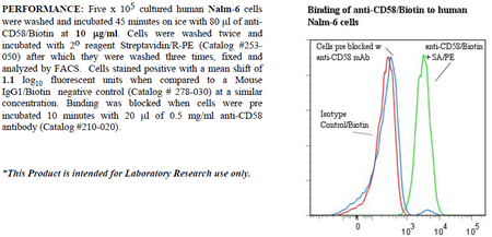 Anti-CD58 [LFA-3] (human), clone TS2, Biotin conjugated