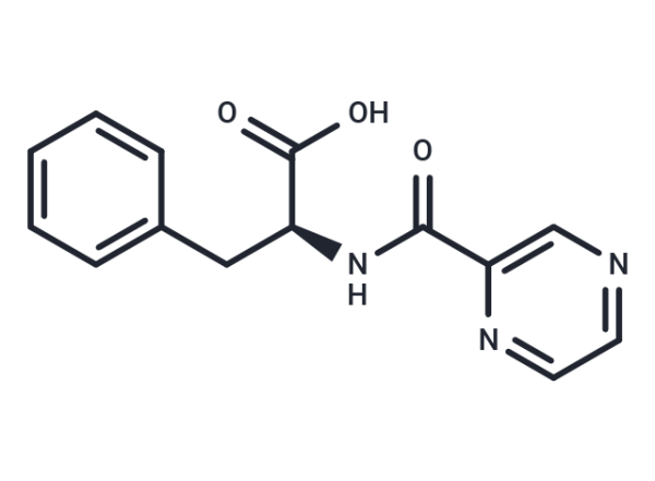 N-(Pyrazinylcarbonyl)-L-phenylalanine